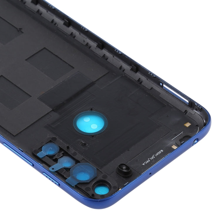 Battery Back Cover for Motorola One Fusion (Blue) - Back Cover by PMC Jewellery | Online Shopping South Africa | PMC Jewellery | Buy Now Pay Later Mobicred