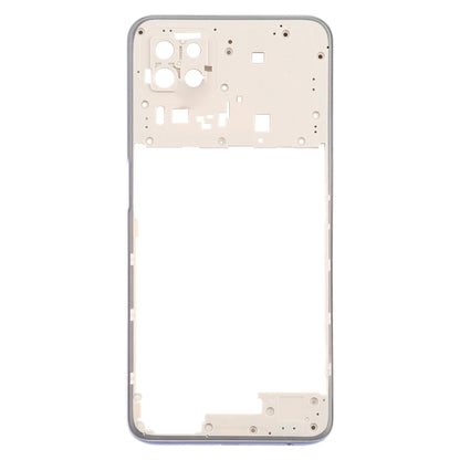 For OPPO A72 5G PDYM20 Middle Frame Bezel Plate (Purple) - Frame Bezel Plate by PMC Jewellery | Online Shopping South Africa | PMC Jewellery | Buy Now Pay Later Mobicred