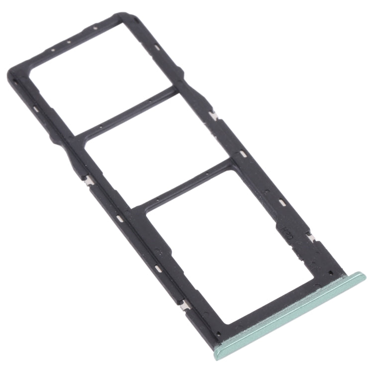 For OPPO Realme C11 RMX2185  SIM Card Tray + SIM Card Tray + Micro SD Card Tray (Green) - free shipping - PMC TechLife - Order now!
