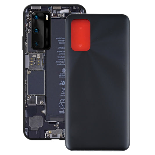 Original Battery Back Cover for Xiaomi Redmi Note 9 4G /  Redmi 9 Power / Redmi 9T(Black) - Back Cover by PMC Jewellery | Online Shopping South Africa | PMC Jewellery | Buy Now Pay Later Mobicred