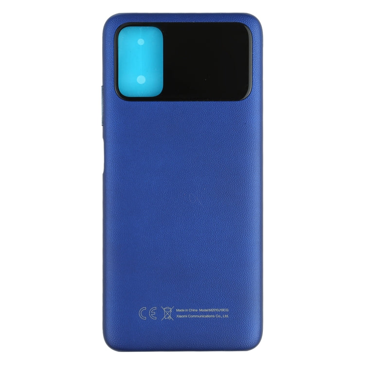 Original Battery Back Cover for Xiaomi Poco M3 M2010J19CG(Blue) - Back Cover by PMC Jewellery | Online Shopping South Africa | PMC Jewellery | Buy Now Pay Later Mobicred
