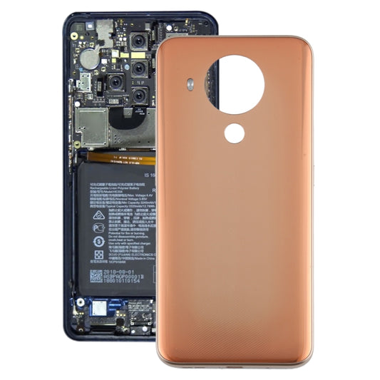 Original Battery Back Cover for Nokia 5.4 TA-1333 TA-1340(Gold) - Back Cover by PMC Jewellery | Online Shopping South Africa | PMC Jewellery | Buy Now Pay Later Mobicred