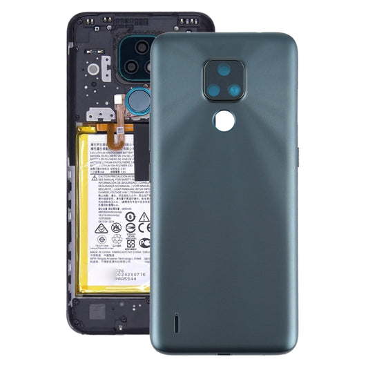 Original Battery Back Cover for Motorola Moto E7 (Grey) - Back Cover by PMC Jewellery | Online Shopping South Africa | PMC Jewellery | Buy Now Pay Later Mobicred