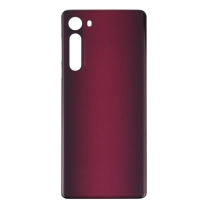 Battery Back Cover for Motorola Edge XT2063-3(Red) - Back Cover by PMC Jewellery | Online Shopping South Africa | PMC Jewellery | Buy Now Pay Later Mobicred