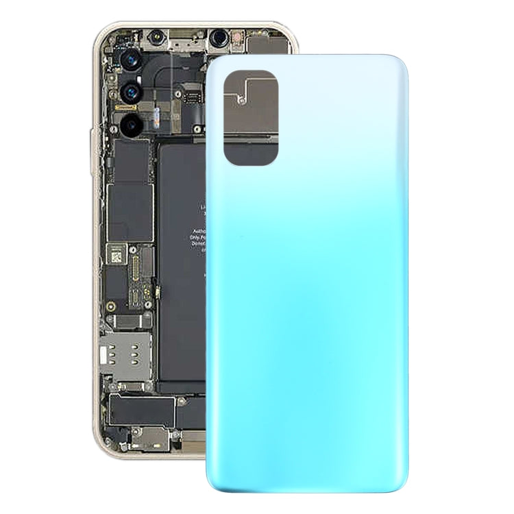 For OPPO Realme X7 Battery Back Cover (Blue) - Back Cover by PMC Jewellery | Online Shopping South Africa | PMC Jewellery | Buy Now Pay Later Mobicred