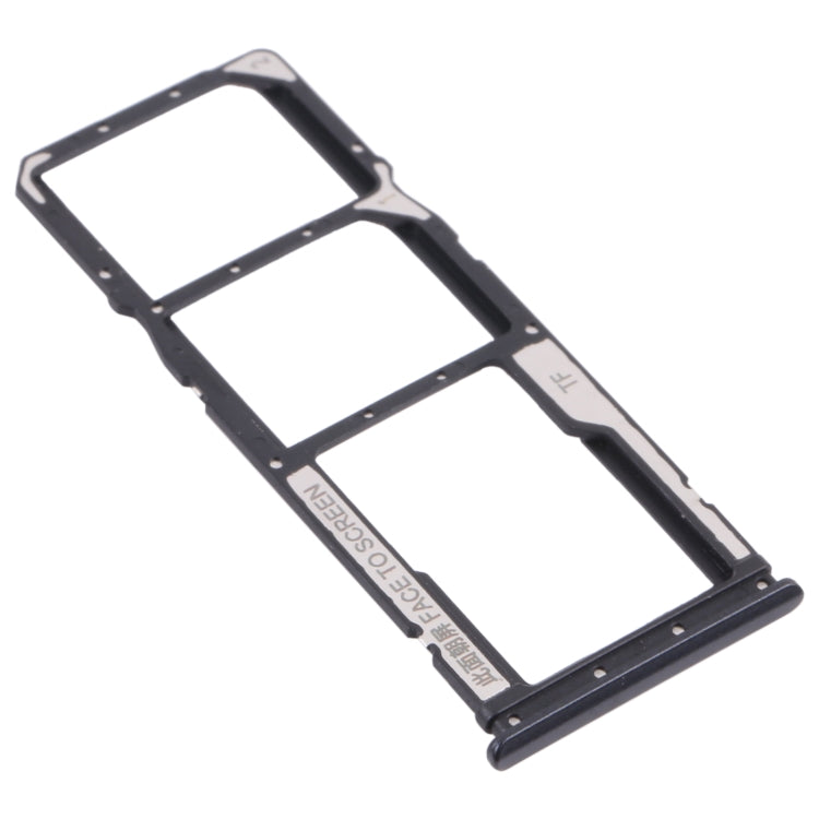 SIM Card Tray + SIM Card Tray + Micro SD Card Tray for Xiaomi Poco M3 M2010J19CG M2010J19CI (Black) - free shipping - PMC TechLife - Order now!