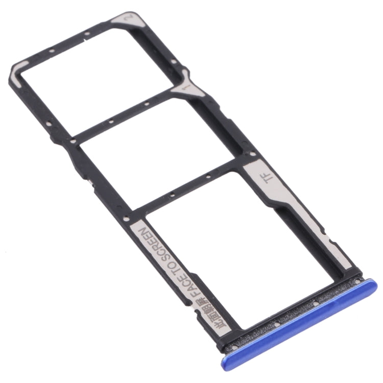 SIM Card Tray + SIM Card Tray + Micro SD Card Tray for Xiaomi Poco M3 M2010J19CG M2010J19CI (Blue) - free shipping - PMC TechLife - Order now!