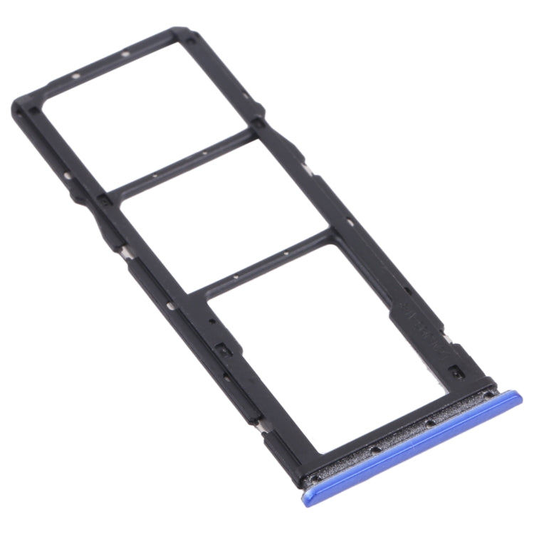 SIM Card Tray + SIM Card Tray + Micro SD Card Tray for Xiaomi Poco M3 M2010J19CG M2010J19CI (Blue) - free shipping - PMC TechLife - Order now!