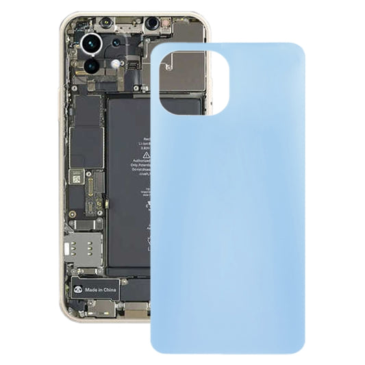 Original Battery Back Cover for Xiaomi Mi 11 Lite 4G M2101K9AG(Blue) - Back Cover by PMC Jewellery | Online Shopping South Africa | PMC Jewellery | Buy Now Pay Later Mobicred