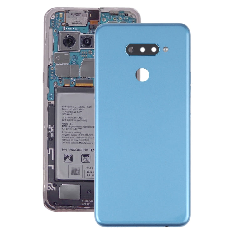 Back Battery Cover for LG K50s LMX540HM LM-X540 LM-X540BMW LMX540BMW(Blue) - For LG by PMC Jewellery | Online Shopping South Africa | PMC Jewellery | Buy Now Pay Later Mobicred