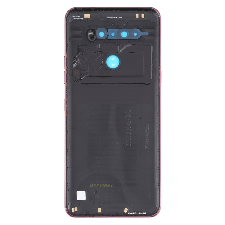 Back Battery Cover for LG K51s LMK510EMW LM-K510 LM-K510EMW(Red) - For LG by PMC Jewellery | Online Shopping South Africa | PMC Jewellery | Buy Now Pay Later Mobicred