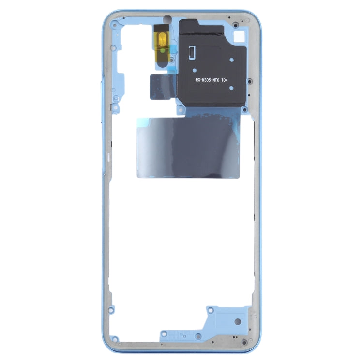 Middle Frame Bezel Plate for Xiaomi Redmi Note 10s M2101K7BG (Blue) - LCD Related Parts by PMC Jewellery | Online Shopping South Africa | PMC Jewellery