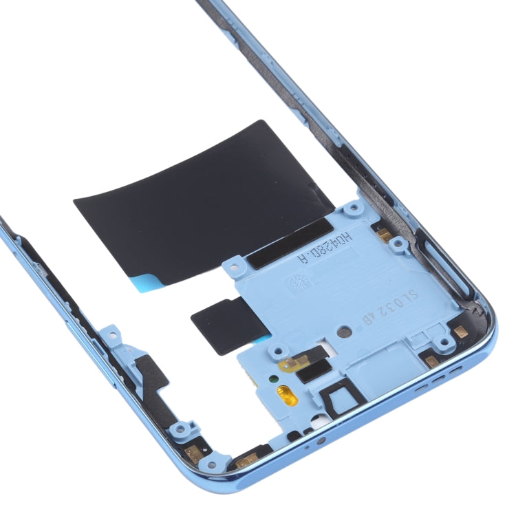 Middle Frame Bezel Plate for Xiaomi Redmi Note 10s M2101K7BG (Blue) - LCD Related Parts by PMC Jewellery | Online Shopping South Africa | PMC Jewellery