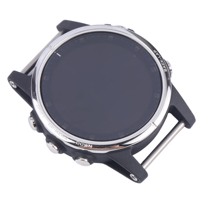 LCD Screen and Digitizer Full Assembly With Frame for Garmin Fenix 5S Plus Sapphire Version(Silver) - For Garmin by PMC Jewellery | Online Shopping South Africa | PMC Jewellery