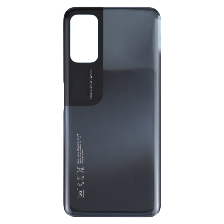 Original Battery Back Cover for Xiaomi Poco M3 Pro 5G M2103K19PG, M2103K19PI(Black) - Back Cover by PMC Jewellery | Online Shopping South Africa | PMC Jewellery | Buy Now Pay Later Mobicred