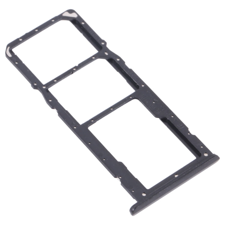 For OPPO Realme C21 / Realme C21Y RMX3201,RMX3261  SIM Card Tray + SIM Card Tray + Micro SD Card Tray (Black) - Card Tray by PMc TechLife | Online Shopping South Africa | PMc TechLife | Buy Now Pay Later Mobicred