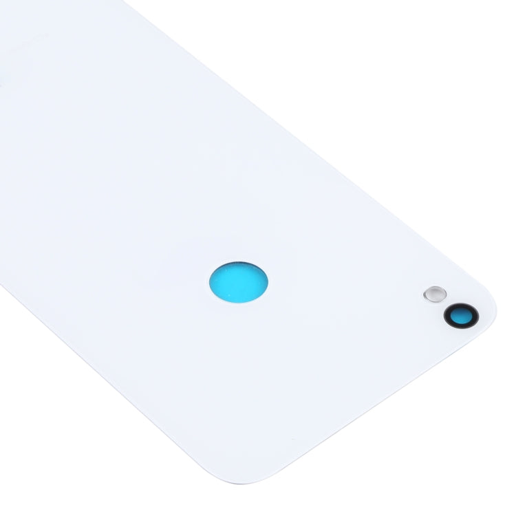 For Alcatel One Touch Shine Lite 5080 5080X 5080A 5080U 5080F 5080Q 5080D Glass Battery Back Cover  (White) - Back Cover by PMC Jewellery | Online Shopping South Africa | PMC Jewellery | Buy Now Pay Later Mobicred