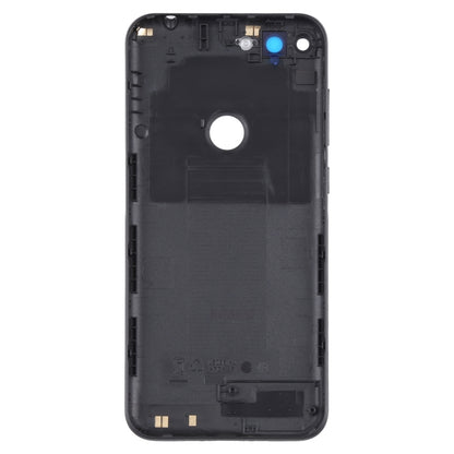 For Alcatel 1S (2019) 5024 5024A 5024D 5024F Battery Back Cover  (Black) - Back Cover by PMC Jewellery | Online Shopping South Africa | PMC Jewellery | Buy Now Pay Later Mobicred