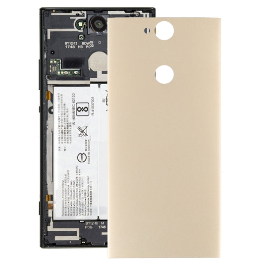 Battery Back Cover With NFC for Sony Xperia XA2 Plus(Gold) - Back Cover by PMC Jewellery | Online Shopping South Africa | PMC Jewellery | Buy Now Pay Later Mobicred