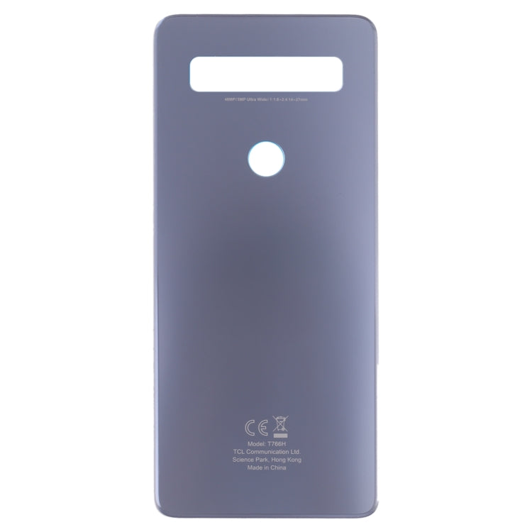 Original Battery Back Cover for TCL 10 SE T766H_EEA(Silver) - For TCL by PMC Jewellery | Online Shopping South Africa | PMC Jewellery | Buy Now Pay Later Mobicred