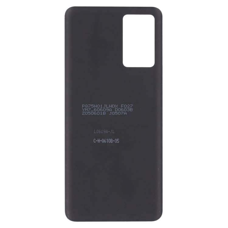 Battery Back Cover for ZTE nubia Red Magic 6R(Black) - For ZTE by PMC Jewellery | Online Shopping South Africa | PMC Jewellery | Buy Now Pay Later Mobicred