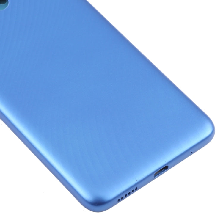 Original Battery Back Cover for Motorola Moto E40 / E30(Blue) - Back Cover by PMC Jewellery | Online Shopping South Africa | PMC Jewellery | Buy Now Pay Later Mobicred