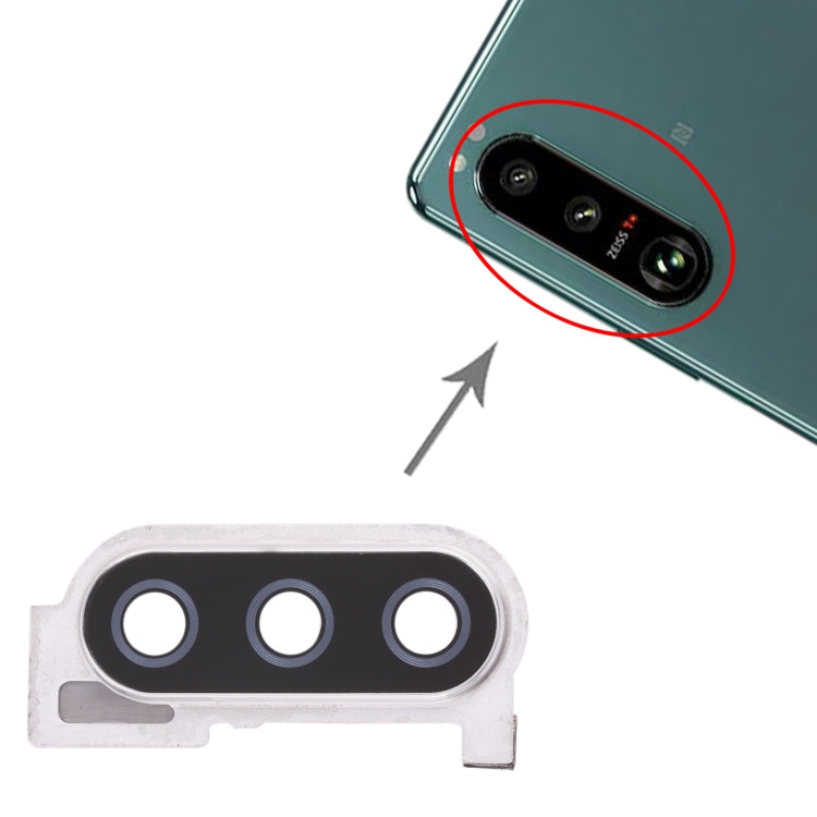 Camera Lens Cover for Sony Xperia 10 III (Silver) - Camera by PMC TechLife | Online Shopping South Africa | PMC TechLife