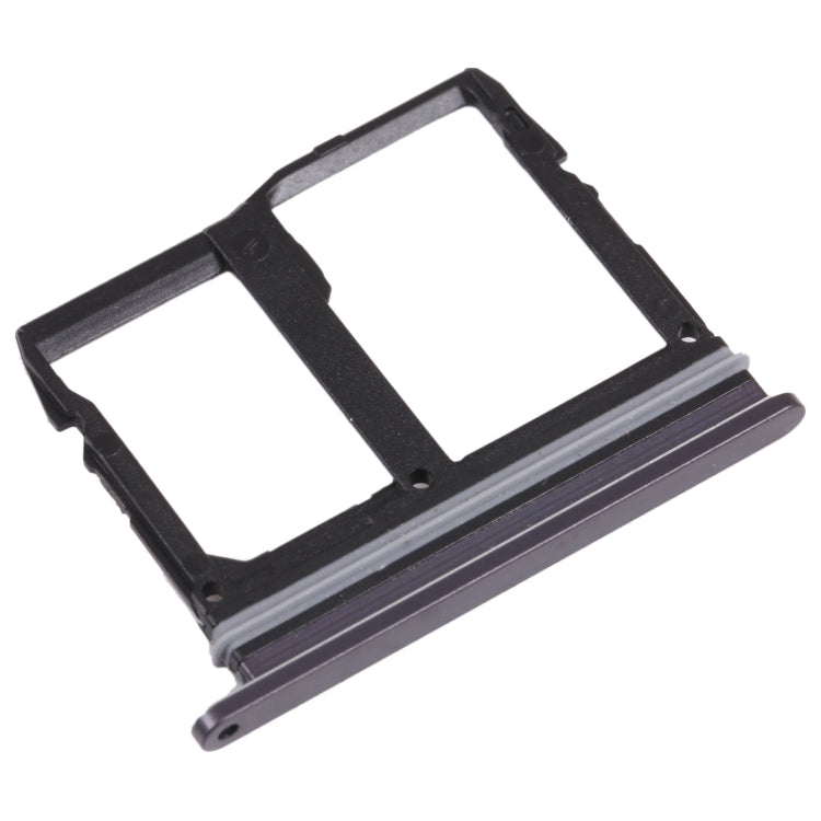 Nano SIM Card Tray + Nano SIM Card Tray / Micro SD Card Tray for LG Wing 5G LMF100N, LM-F100N, LM-F100V, LM-F100 (Black) - free shipping - PMC TechLife - Order now!