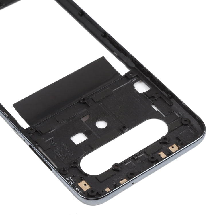 Middle Frame Bezel Plate for LG K61 LMQ630EAW, LM-Q630EAW, LM-Q630 (Black) - For LG by PMC Jewellery | Online Shopping South Africa | PMC Jewellery | Buy Now Pay Later Mobicred