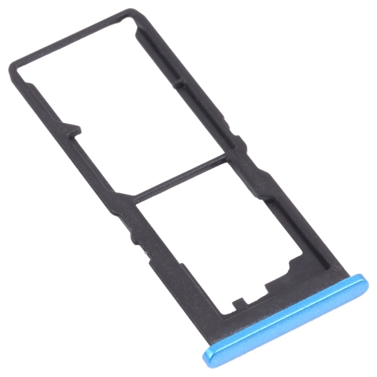 For vivo Y20G / Y20s (G) SIM Card Tray + SIM Card Tray + Micro SD Card Tray (Blue) - Card Tray by PMc TechLife | Online Shopping South Africa | PMc TechLife | Buy Now Pay Later Mobicred