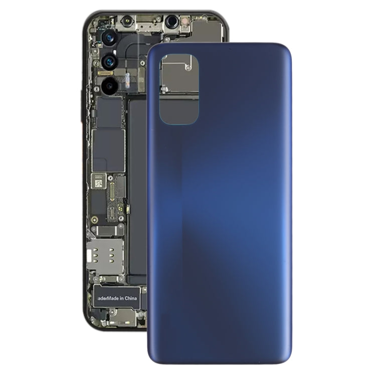 For OPPO Realme 7 Pro Battery Back Cover (Blue) - Back Cover by PMC Jewellery | Online Shopping South Africa | PMC Jewellery | Buy Now Pay Later Mobicred