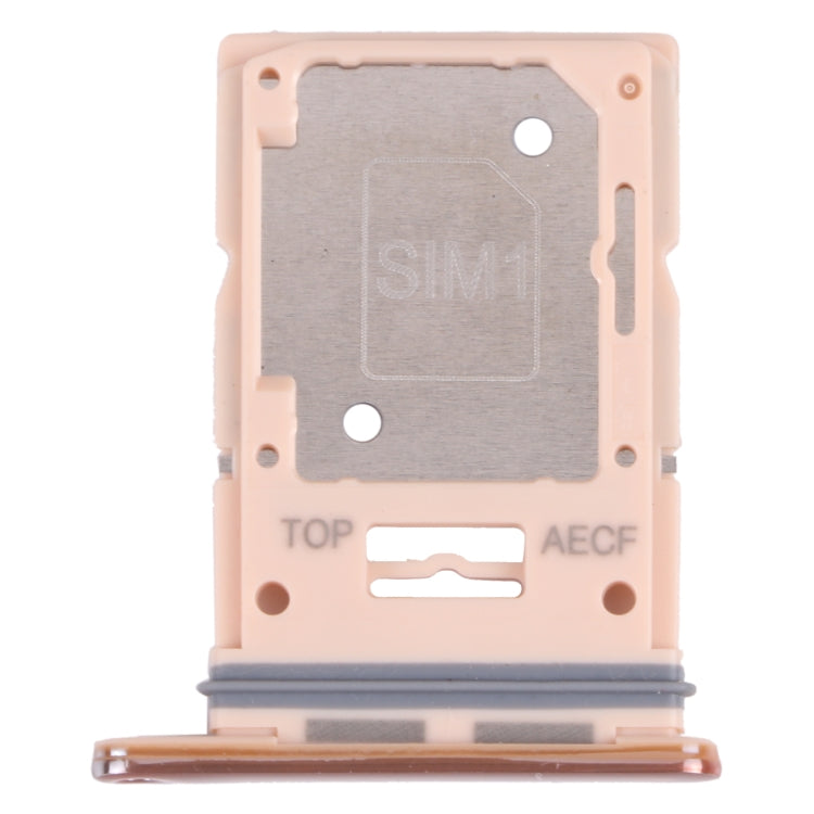 For Samsung Galaxy A53 5G SM-A536B Original SIM Card Tray + SIM Card Tray / Micro SD card tray (Gold) - free shipping - PMc TechLife - Order now!