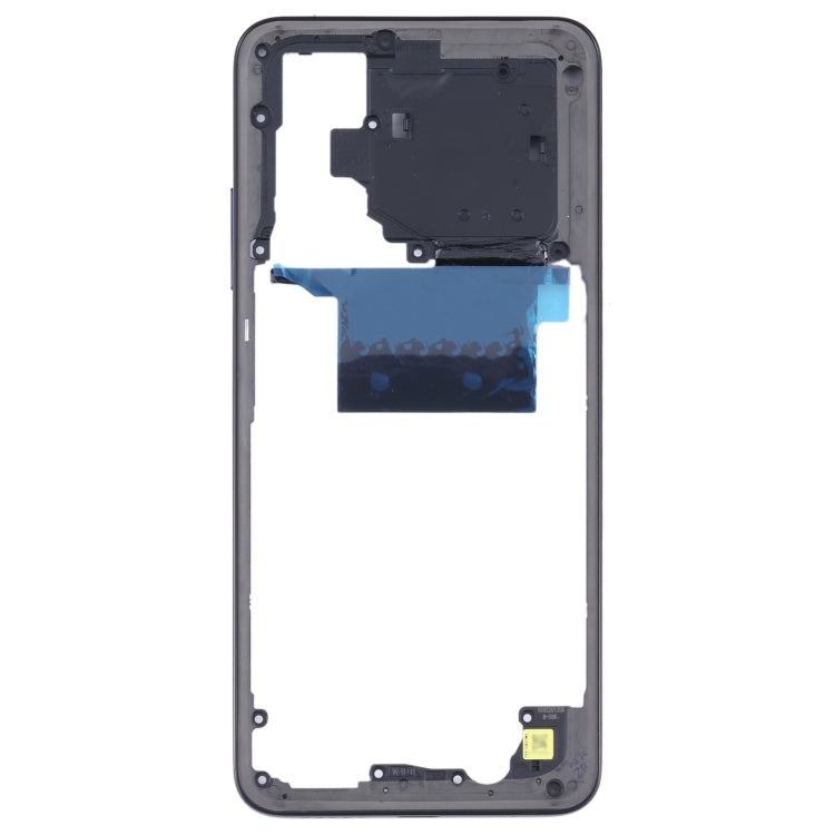 Original Middle Frame Bezel Plate for Xiaomi Poco M4 Pro 4G MZB0B5VIN(Black) - Frame Bezel Plate by PMC Jewellery | Online Shopping South Africa | PMC Jewellery | Buy Now Pay Later Mobicred