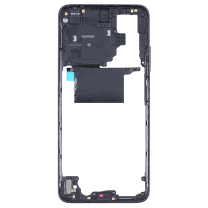 Original Middle Frame Bezel Plate for Xiaomi Poco M4 Pro 4G MZB0B5VIN(Black) - Frame Bezel Plate by PMC Jewellery | Online Shopping South Africa | PMC Jewellery | Buy Now Pay Later Mobicred