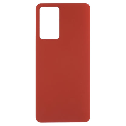 For OPPO Reno7 Pro 5G Glass Battery Back Cover (Red) - Back Cover by PMC Jewellery | Online Shopping South Africa | PMC Jewellery | Buy Now Pay Later Mobicred