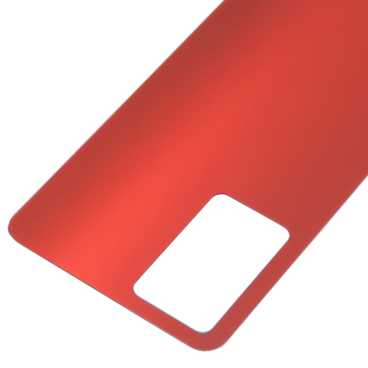 For OPPO Reno7 Pro 5G Glass Battery Back Cover (Red) - Back Cover by PMC Jewellery | Online Shopping South Africa | PMC Jewellery | Buy Now Pay Later Mobicred