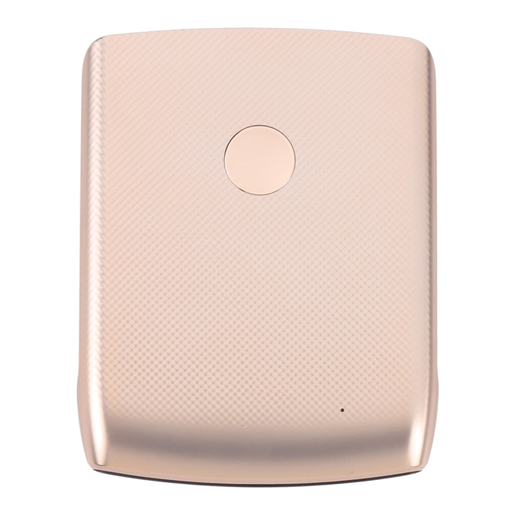 Original Battery Back Cover for Motorola Razr 2019(Gold) - Back Cover by PMC Jewellery | Online Shopping South Africa | PMC Jewellery | Buy Now Pay Later Mobicred