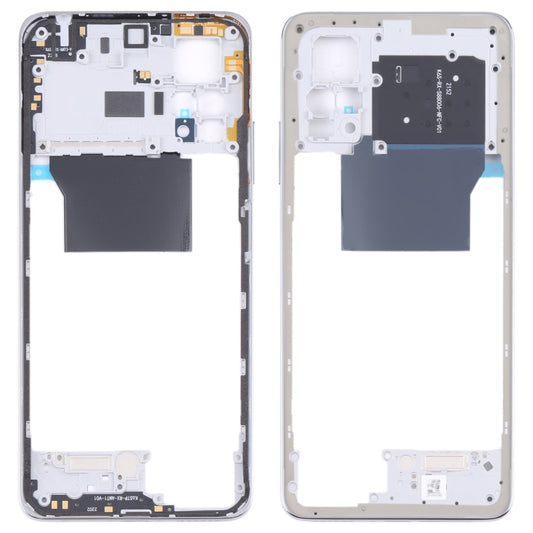 Middle Frame Bezel Plate for Xiaomi Poco X4 Pro 5G/Redmi Note 11E Pro(Silver) - Frame Bezel Plate by PMC Jewellery | Online Shopping South Africa | PMC Jewellery | Buy Now Pay Later Mobicred