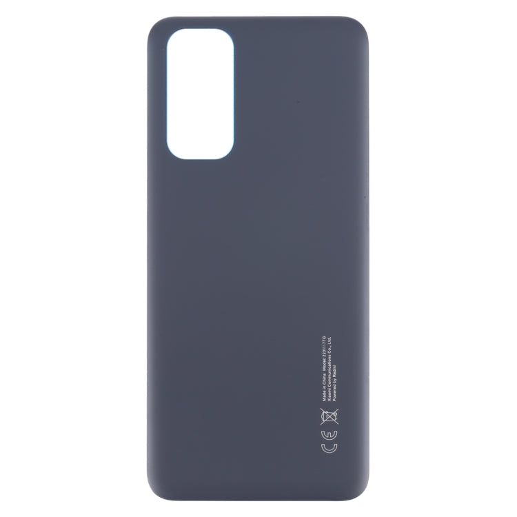 Original Battery Back Cover for Xiaomi Redmi Note 11S 5G(Black) - Back Cover by PMC Jewellery | Online Shopping South Africa | PMC Jewellery | Buy Now Pay Later Mobicred