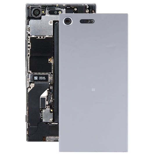 Original Battery Back Cover with Camera Lens for Sony Xperia XZ Premium(Grey) - Back Cover by PMC Jewellery | Online Shopping South Africa | PMC Jewellery | Buy Now Pay Later Mobicred
