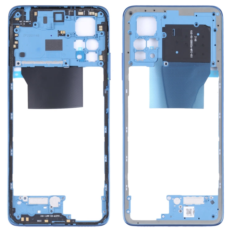 Original Middle Frame Bezel Plate for Xiaomi Redmi Note 11 Pro 4G 2201116TG 2201116TI(Dark Blue) - Frame Bezel Plate by PMC Jewellery | Online Shopping South Africa | PMC Jewellery | Buy Now Pay Later Mobicred
