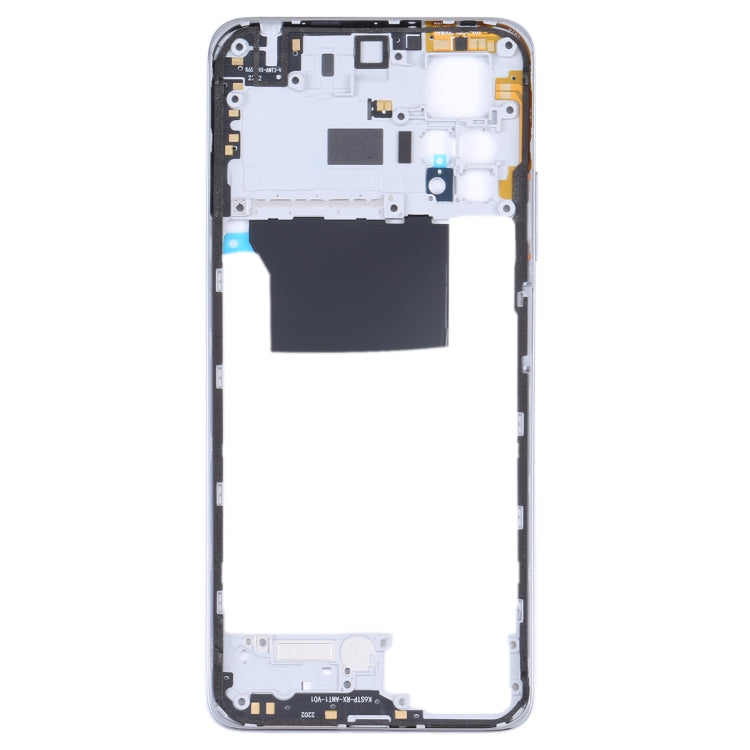 Original Middle Frame Bezel Plate for Xiaomi Redmi Note 11 Pro 4G 2201116TG 2201116TI(Silver) - Frame Bezel Plate by PMC Jewellery | Online Shopping South Africa | PMC Jewellery | Buy Now Pay Later Mobicred