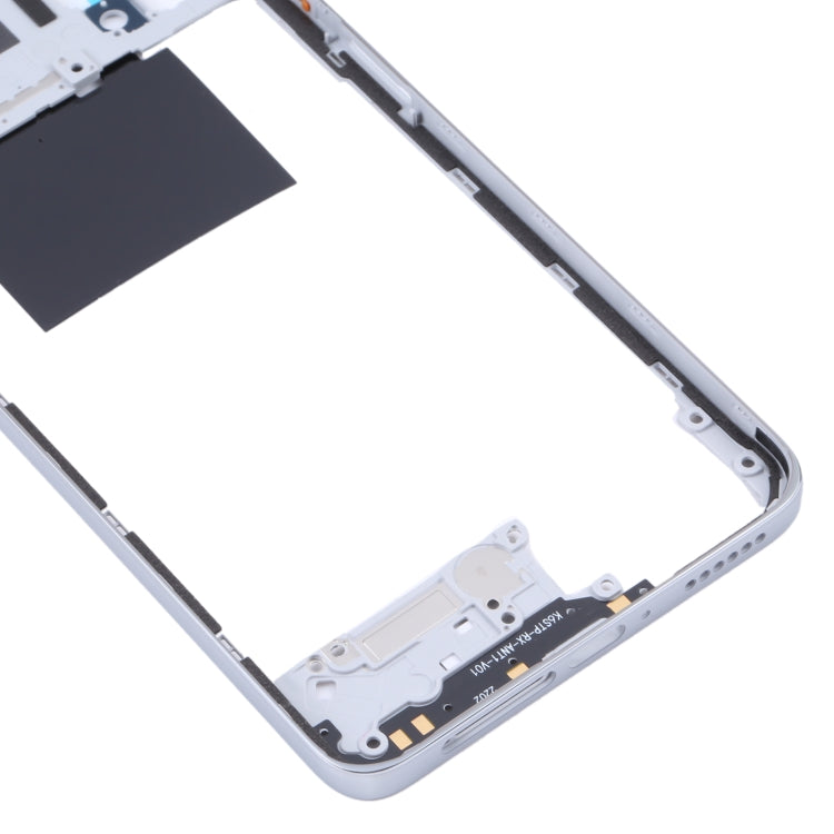 Original Middle Frame Bezel Plate for Xiaomi Redmi Note 11 Pro 4G 2201116TG 2201116TI(Silver) - Frame Bezel Plate by PMC Jewellery | Online Shopping South Africa | PMC Jewellery | Buy Now Pay Later Mobicred