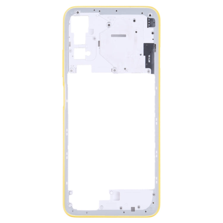 Original Middle Frame Bezel Plate for Xiaomi Poco M3 Pro 5G M2103K19PG M2103K19PI (Yellow) - Frame Bezel Plate by PMC Jewellery | Online Shopping South Africa | PMC Jewellery | Buy Now Pay Later Mobicred