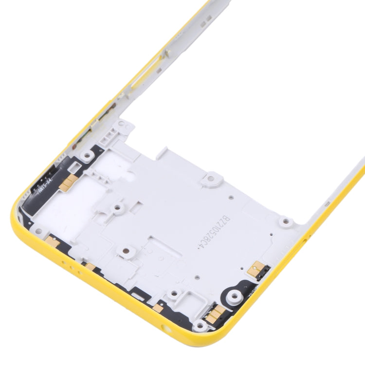 Original Middle Frame Bezel Plate for Xiaomi Poco M3 Pro 5G M2103K19PG M2103K19PI (Yellow) - Frame Bezel Plate by PMC Jewellery | Online Shopping South Africa | PMC Jewellery | Buy Now Pay Later Mobicred