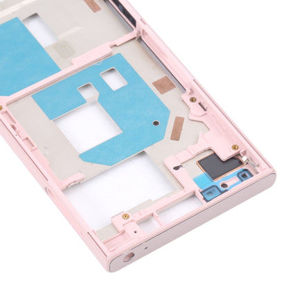 Middle Frame Bezel Plate for Sony Xperia X Compact (Pink) - Frame Bezel Plate by PMC Jewellery | Online Shopping South Africa | PMC Jewellery | Buy Now Pay Later Mobicred