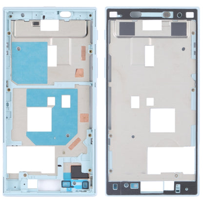 Middle Frame Bezel Plate for Sony Xperia X Compact (Blue) - Frame Bezel Plate by PMC Jewellery | Online Shopping South Africa | PMC Jewellery | Buy Now Pay Later Mobicred