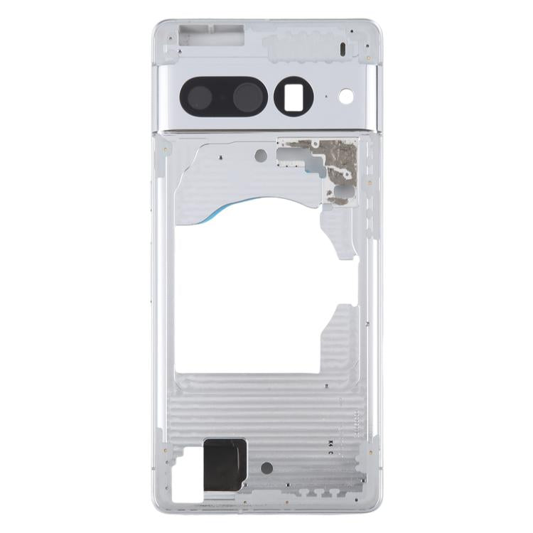 For Google Pixel 7 Pro Front Housing LCD Frame Bezel Plate (Silver) - free shipping - PMC TechLife - Order now!