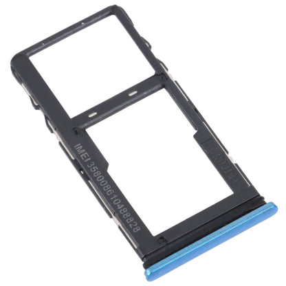 For TCL 20 5G Original SIM Card Tray + SIM / Micro SD Card Tray(Blue) - For TCL by PMC Jewellery | Online Shopping South Africa | PMC Jewellery | Buy Now Pay Later Mobicred