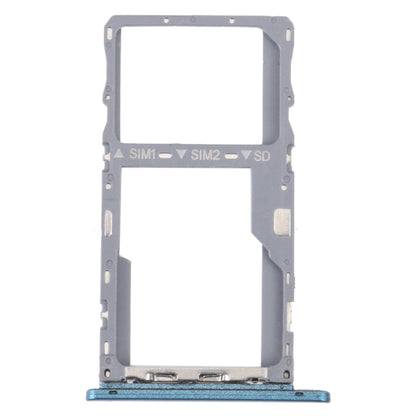 For Alcatel 1V 2020 Original SIM Card Tray + SIM / Micro SD Card Tray (Green) - Card Tray by PMC Jewellery | Online Shopping South Africa | PMC Jewellery | Buy Now Pay Later Mobicred